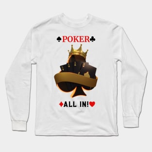 Poker Long Sleeve T-Shirt